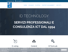 Tablet Screenshot of idtech.it